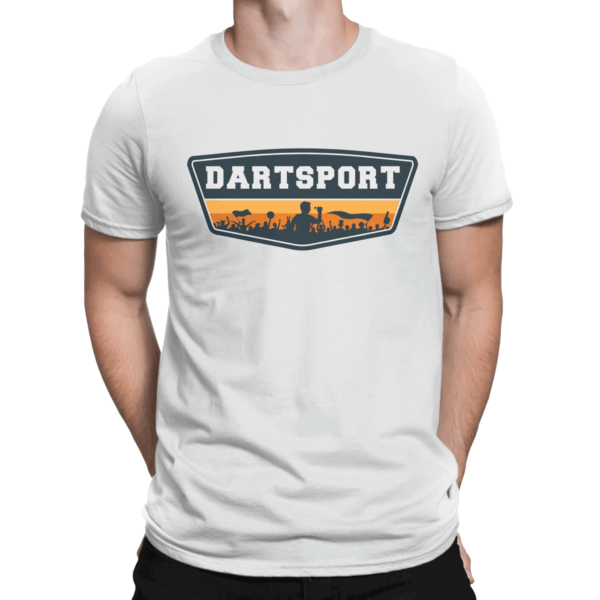 Dartshirt Dart T-Shirt Biersport Dartclub Dartsport Bekleidung Darthemd Pfeil 43 