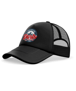 Alternative view of Trucker Cap “Darts for everyone” Black