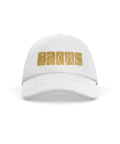 Trucker Cap “DARTS JMH GOLD” White