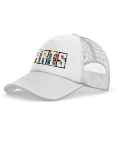 Alternative view of Trucker Cap “DARTS” White
