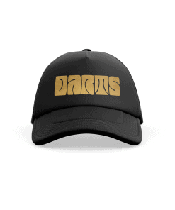Trucker Cap “DARTS JMH GOLD” Black