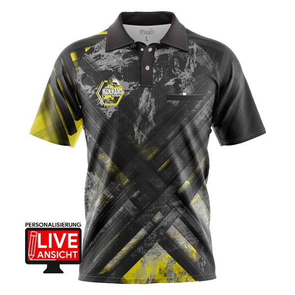 Dart Shirt "TENEBRIS" YELLOW
