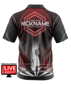 Dart Shirt "Rhombus" Red