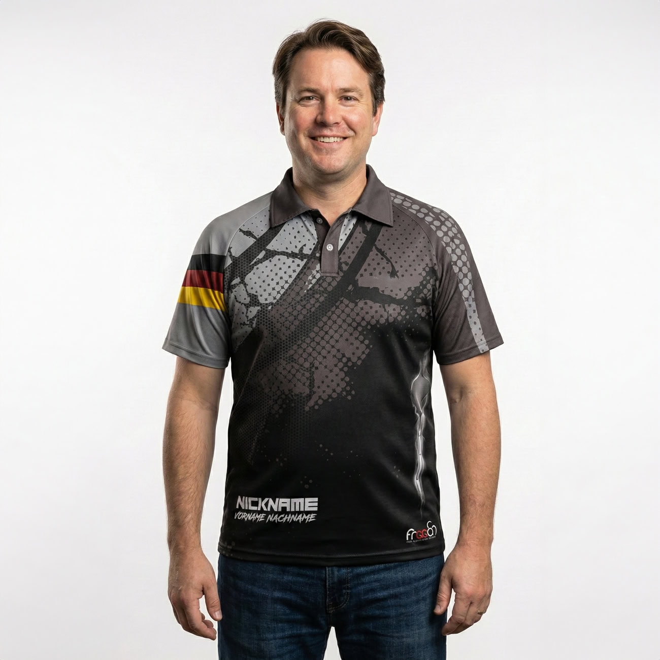 Dart Shirt "MAGNA" GREY – Bild 2