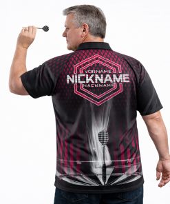 Alternative view of Dart Shirt "Rhombus" Pink