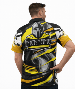 Alternative view of Dart Shirt "BELLATOR" YELLOW