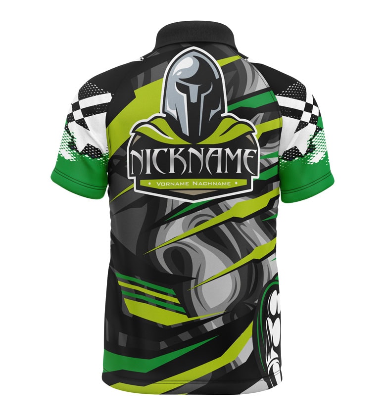 Dart Shirt "BELLATOR" GREEN – Bild 3