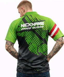 Alternative view of Dart Shirt "MAGNA AUSTRIA" GREEN