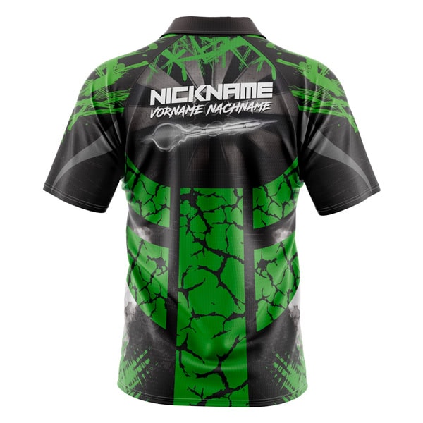 Dart Shirt "RUMPITUR" GREEN – Bild 4