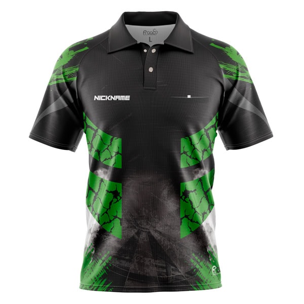 Dart Shirt "RUMPITUR" GREEN – Bild 3