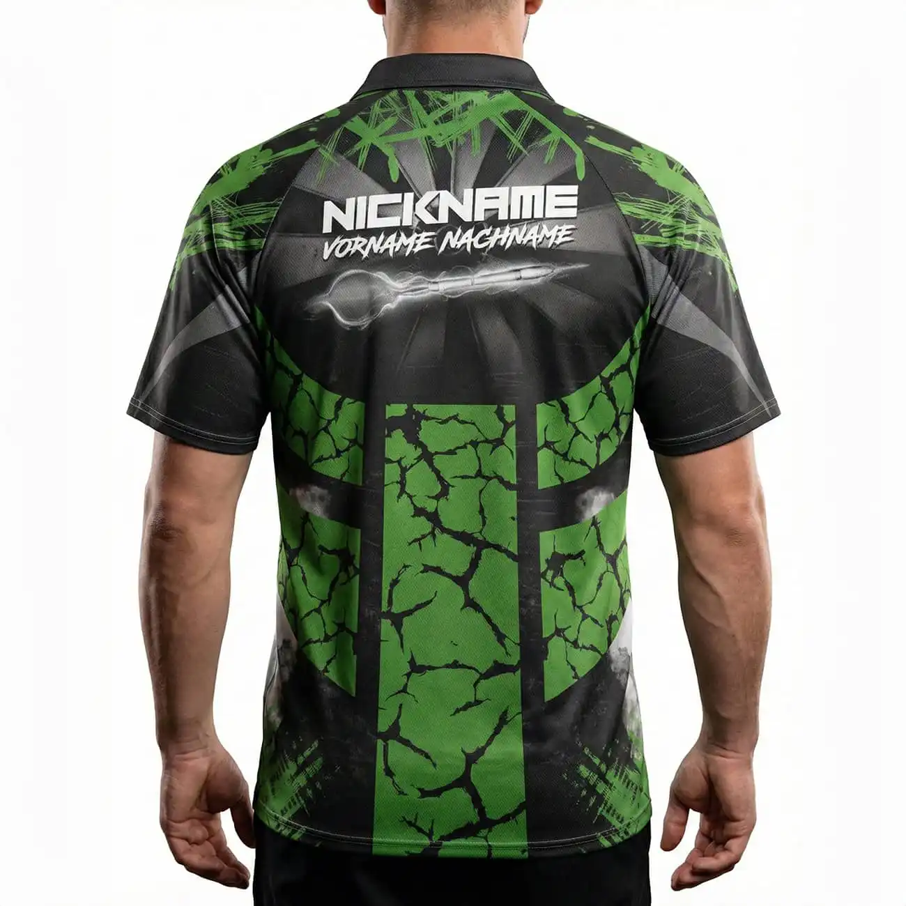 Dart Shirt "RUMPITUR" GREEN – Bild 2