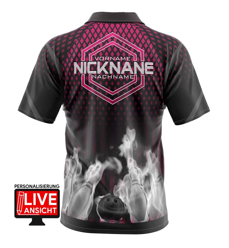 Bowling Shirt "CALMA" PINK