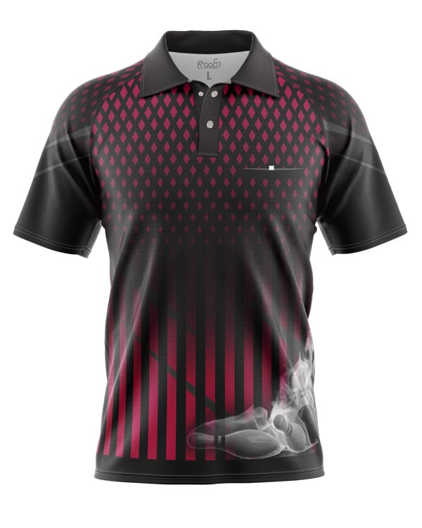 Bowling Shirt "CALMA" PINK – Bild 2