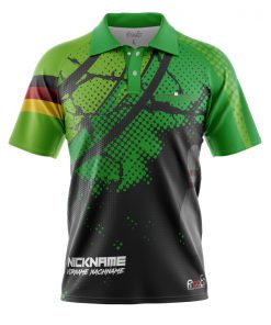 Alternative view of Bowling Shirt "FIADHAICH" GREEN