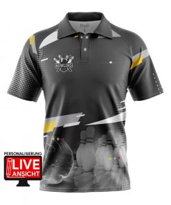 Bowling Shirt "TEINE" GREY