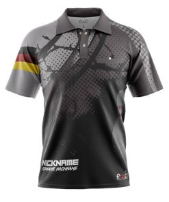 Alternative view of Bowling Shirt "FIADHAICH" GREY