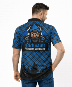 Alternative view of Dart Shirt "LIGNATOR" BLUE