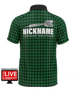 Dart Shirt "CRYSTA" GREEN