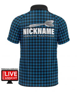 Dart Shirt "CRYSTA" BLUE