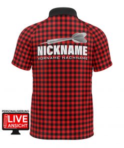 Dart Shirt "CRYSTA" RED