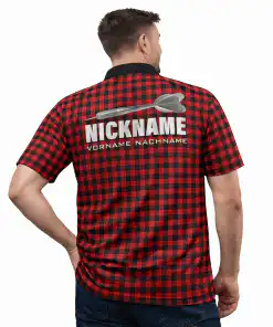 Alternative view of Dart Shirt "CRYSTA" RED