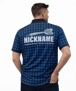 Alternative view of Dart Shirt "CRYSTA" BLUE