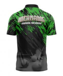 Alternative view of Billard Shirt "DILV" GREEN