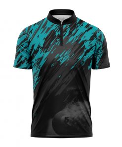 Alternative view of Billard Shirt "DILV" TURQUOISE