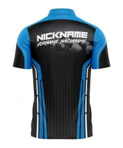 Alternative view of Billard Shirt "IZO" BLUE