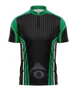 Alternative view of Billard Shirt "IZO" GREEN