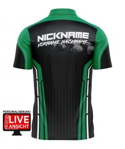 Billard Shirt "IZO" GREEN