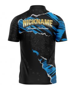 Alternative view of Billard Shirt "OPONA" BLUE