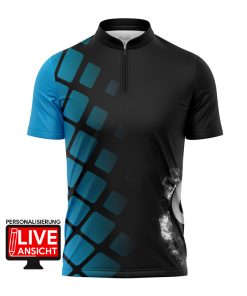 Billard Shirt "POVER" BLUE