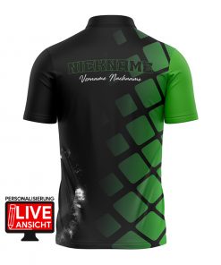 Billard Shirt "POVER" GREEN