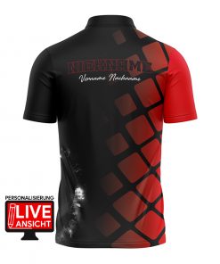 Billard Shirt "POVER" RED