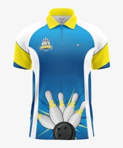 Bowling Shirt "Gèam" BLUE