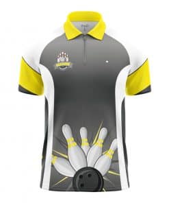 Alternative view of Bowling Shirt "Gèam" GREY