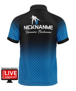 Billard Shirt "SESTER" BLUE