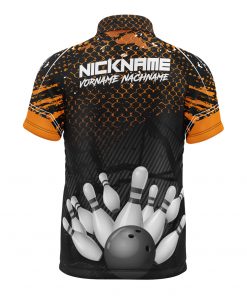 Alternative view of Bowling Trikot "GONDEL" ORANGE