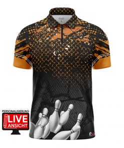 Bowling Trikot "GONDEL" ORANGE