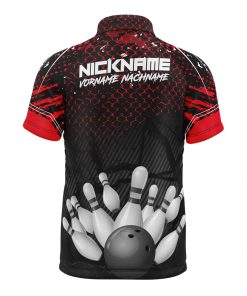 Alternative view of Bowling Trikot "GONDEL" RED