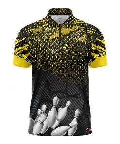 Alternative view of Bowling Trikot "GONDEL" YELLOW
