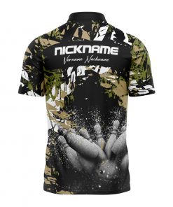 Alternative view of Bowling Shirt "SALVA" V8