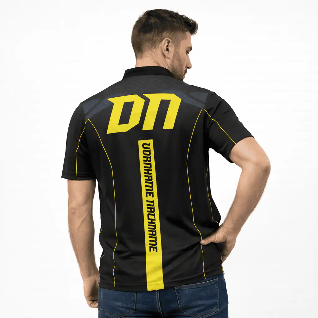 Dart Trikot "FORTIS" YELLOW – Bild 2