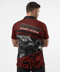 Alternative view of Dart Shirt "TIGRIS" RED