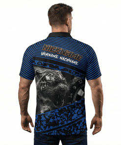 Alternative view of Dart Shirt "TIGRIS" BLUE