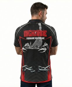 Alternative view of Dart Shirt "SCORPIO" RED