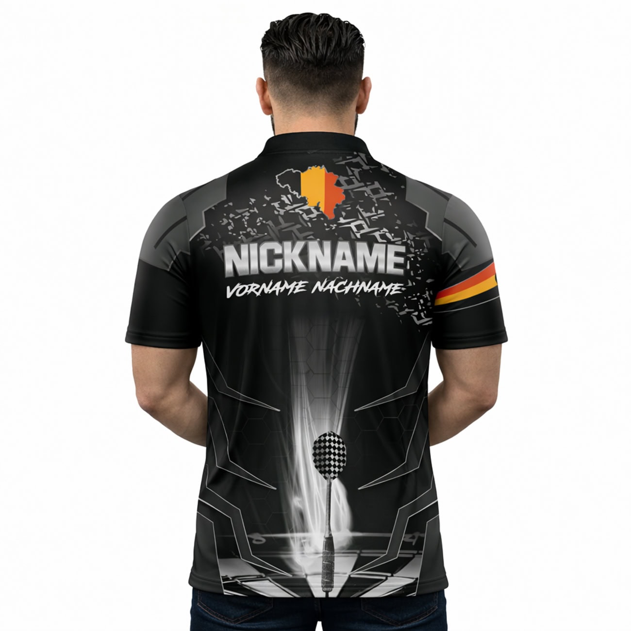 Dart Shirt "NATIONS" BELGIUM – Bild 2