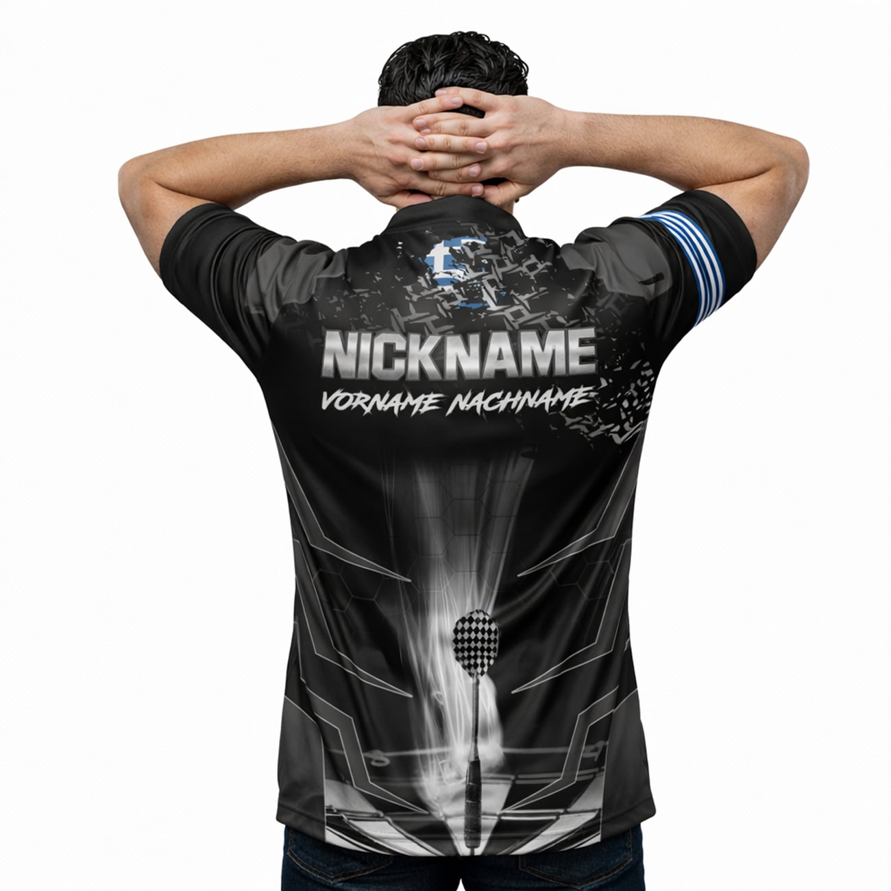 Dart Shirt "NATIONS" GREECE – Bild 2