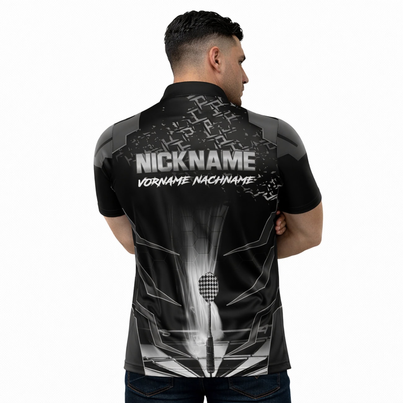 Dart Shirt "NATIONS" NO STATE – Bild 2